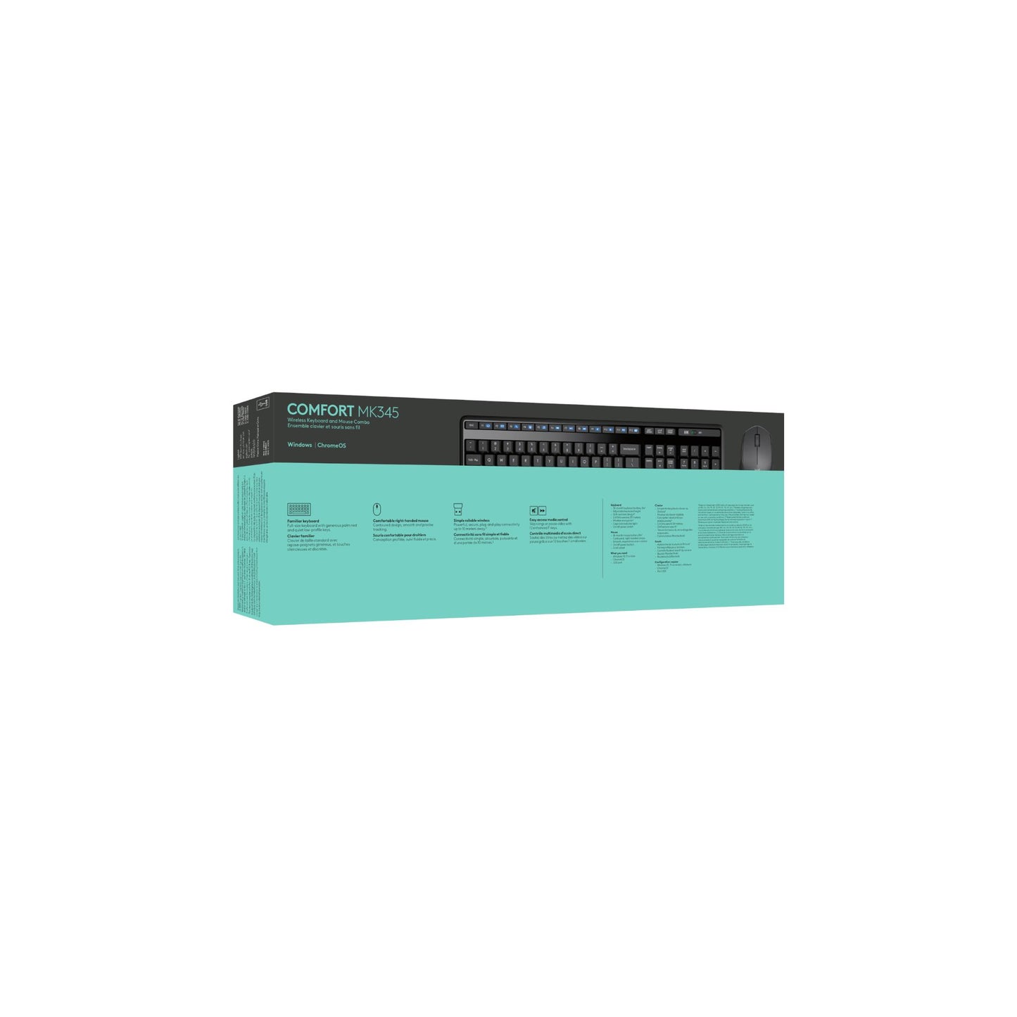 Logitech MK345 Wireless Keyboard and Mouse Combo