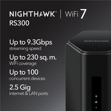Netgear Nighthawk® Wi-Fi 7 BE9300 Tri-Band WiFi 7 Router