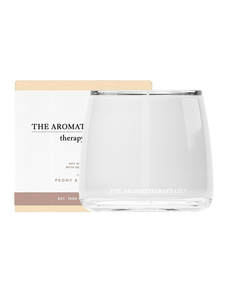 Therapy Soothe Peony & Petigrain Candle