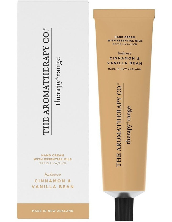 Therapy Balance Cinnamon & Vanilla Bean Hand Cream