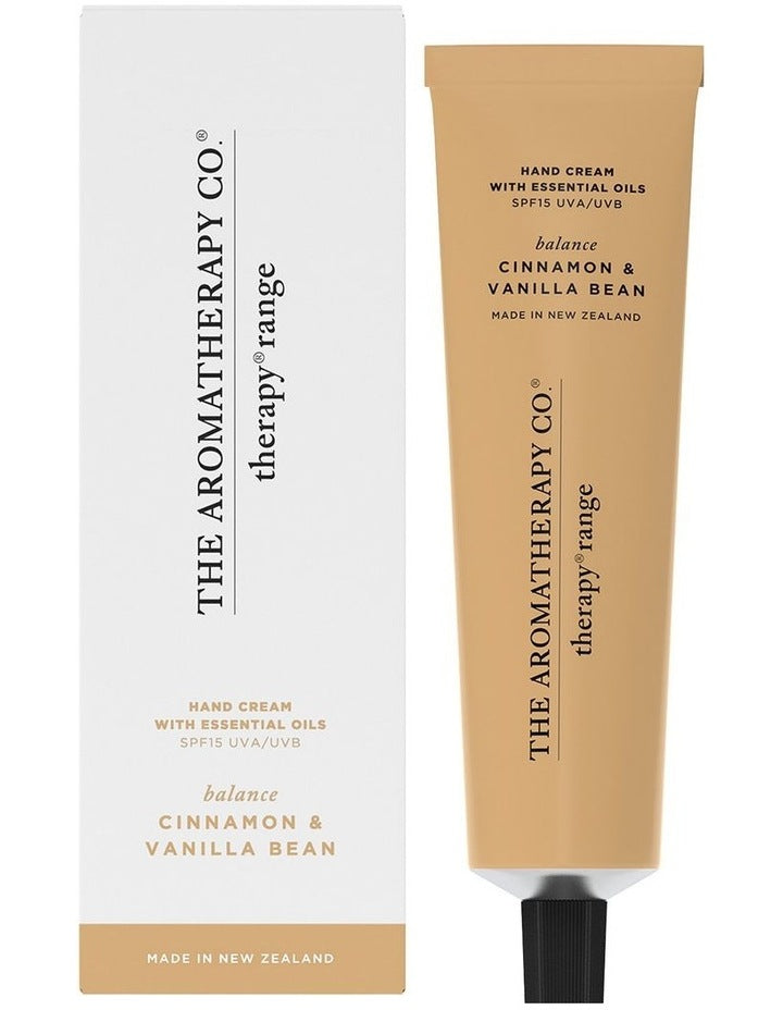 Therapy Balance Cinnamon & Vanilla Bean Hand Cream