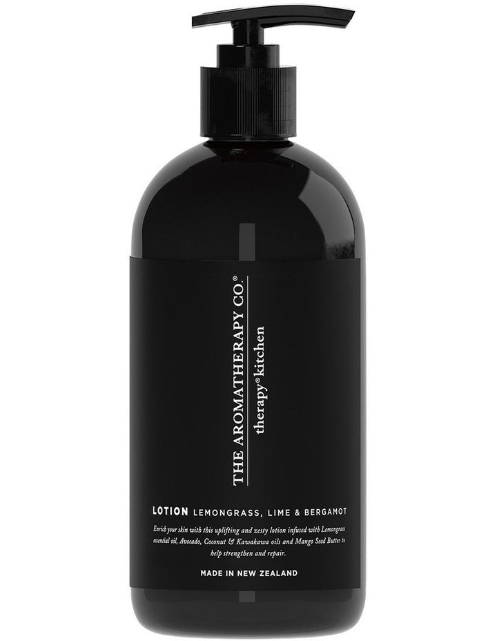 Therapy Lemongrass Lime & Bergamot Kitchen Hand Lotion