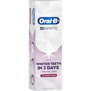Oral-B 3D White Luxe Glamorous Toothpaste 95g