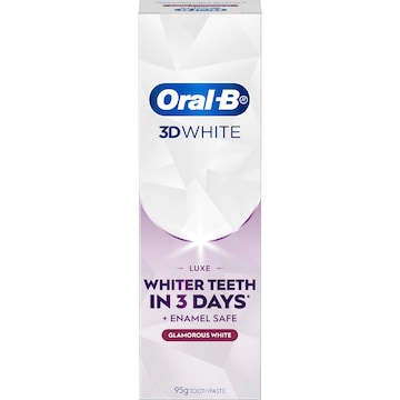 Oral-B 3D White Luxe Glamorous Toothpaste 95g