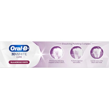 Oral-B 3D White Luxe Glamorous Toothpaste 95g