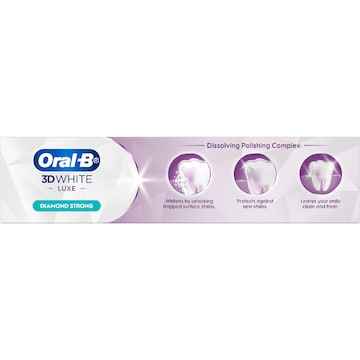 Oral-B 3D White Luxe Diamond Strong Whitening Toothpaste 95g