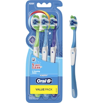 Oral-B Complete 5 Way Clean Medium Toothbrush each