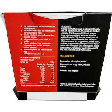 Suimin Noodles Beef Massaman Curry 137g