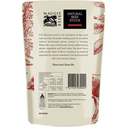 Maggie Beer Natural Beef Stock 500ml