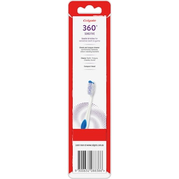 Colgate Toothbrush 360 Sensitive Extra Soft 2 pack
