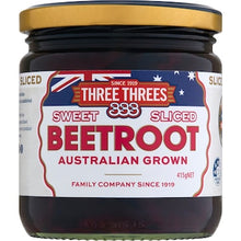 Three Threes Sweet Sliced Beetroot 415g