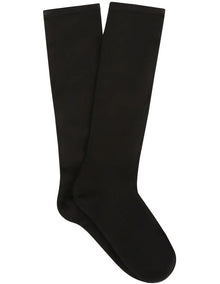 Bamboo Knee High Socks in Black