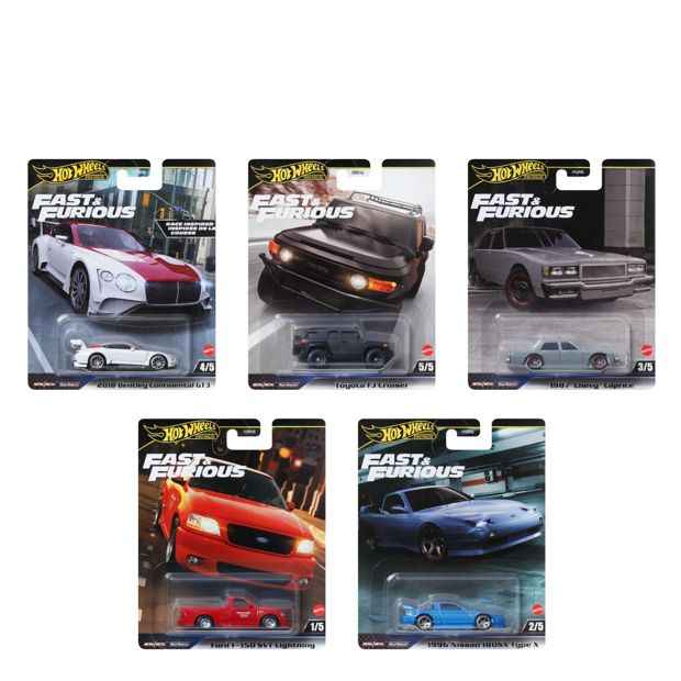 Hot Wheels Premium Fast & Furious Cars - Assorted*
