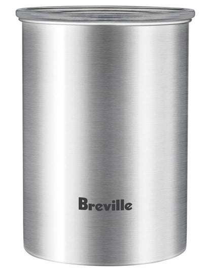 the Bean Keeper Coffee Canister, Brushed Stainless Steel, BES030BSS0NAN1