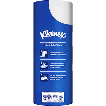 Kleenex Complete Clean Toilet Paper 9 pack