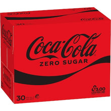 Coca-Cola Zero Sugar Soft Drink Multipack Cans 375mL x 30 pack