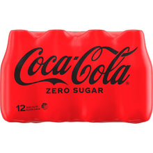 Coca-Cola Zero Sugar Soft Drink Mini Bottles 12 x 300ml