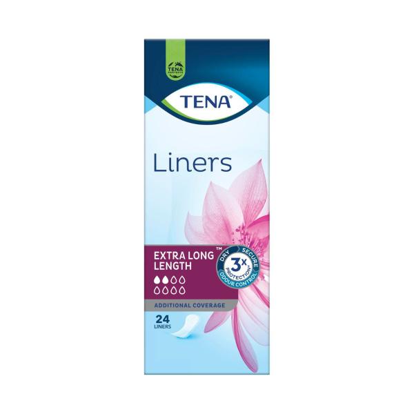 TENA LINERS EXTRA LONG