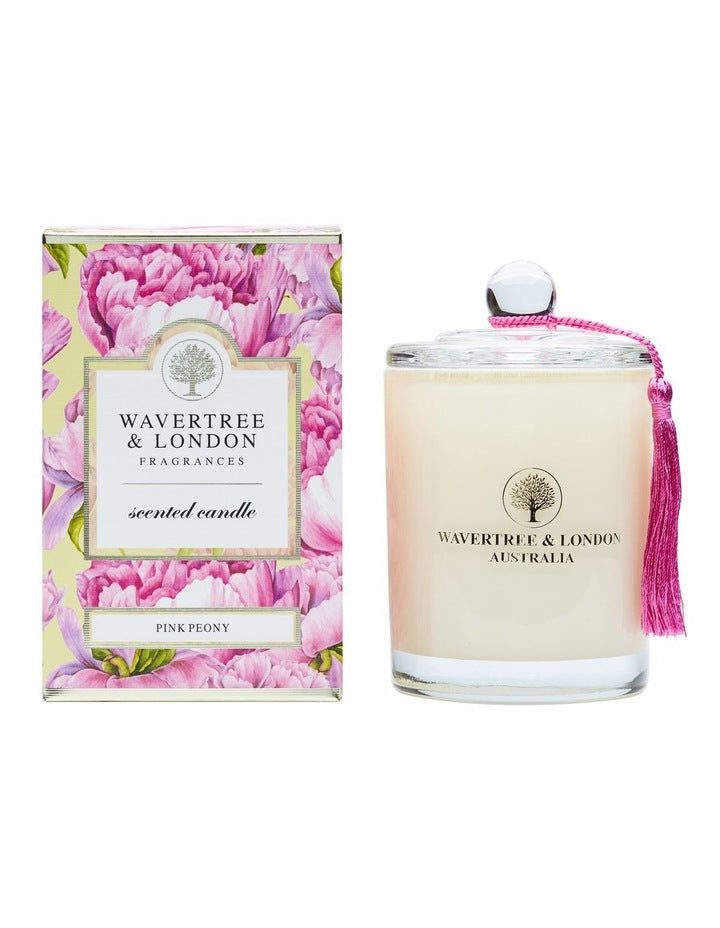 Pink Peony Candle