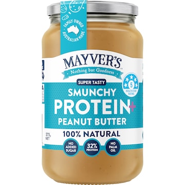 Mayver's Smunchy Protein Plus Peanut Butter 375g