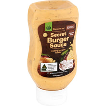 Woolworths Secret Burger Sauce 330ml