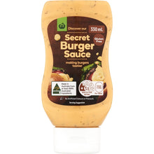 Woolworths Secret Burger Sauce 330ml