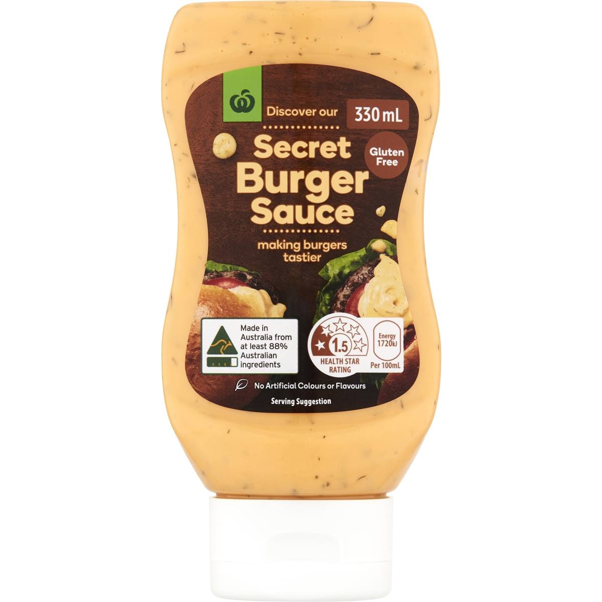Woolworths Secret Burger Sauce 330ml