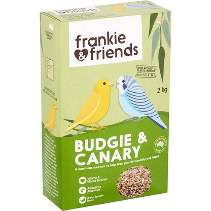 Frankie & Friends Budgie & Canary Bird Seed Mix 2kg
