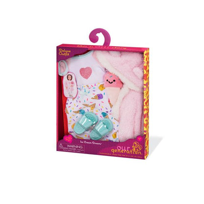 Our Generation Doll Outfit - Deluxe Ice-Cream Pyjama