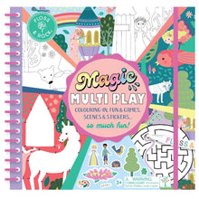 Floss & Rock Water Multiplay Fairy Tale Reusable Activity Book 16 Activities with Water Pen Art and Craft for Kids Fairy Unicorn and Castle Theme 3yrs+