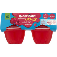 Woolworths Raspberry Jelly 4 Pack
