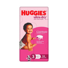 HUGGIES ULTRA DRY NAPPIES GIRLS SIZE 3 (6-11KG) 44 PACK