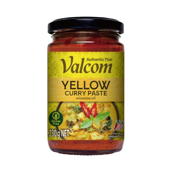 VALCOM YELLOW CURRY PASTE 230G