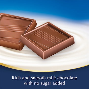 Lindt No Sugar Added Milk Chocolate Block 100g