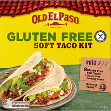 Old El Paso Gluten Free Soft Taco Kit Mexican Style 418g