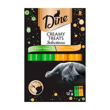 DINE CREAMY TREATS CAT FOOD CHICKEN & CHICKEN WHITEFISH 4X12GRAM