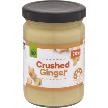 Woolworths Crushed Ginger 230g