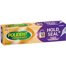Polident Hold & Seal Adhesive Cream For dentures & partials 40g