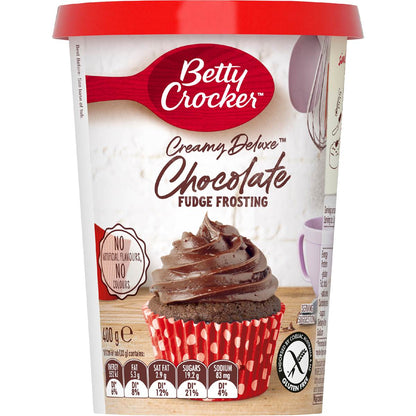 Betty Crocker Chocolate Fudge Gluten Free Frosting 400g