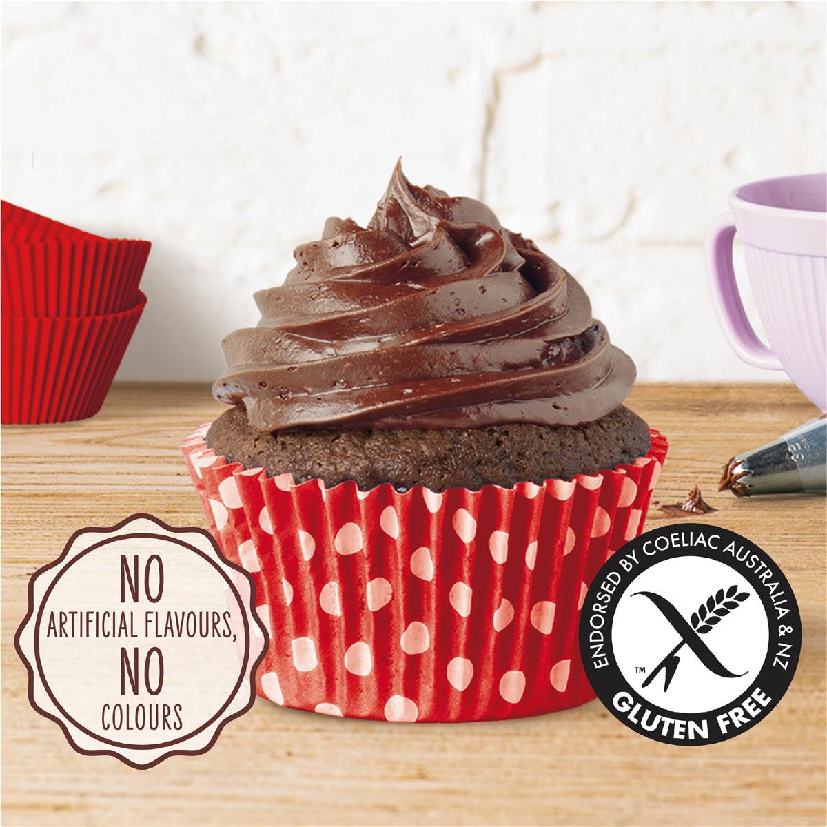 Betty Crocker Chocolate Fudge Gluten Free Frosting 400g