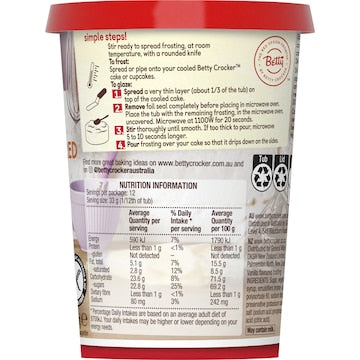 Betty Crocker Vanilla Frosting 400g