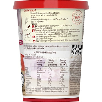 Betty Crocker Strawberry Frosting 400g