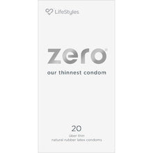 Lifestyles Zero Uber Thin Condoms 20 pack
