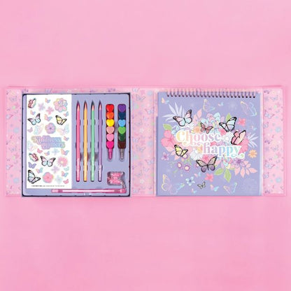 3C4G Butterfly Sketchbook and Drawing Set