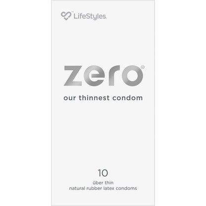 Lifestyles Zero Uber Thin Condoms 10 Pack