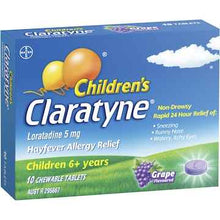Claratyne Children's Hayfever Allergy Relief Antihistamine Tablets 10 pack