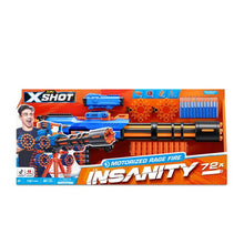 XSHOT Insanity Motorized Rage Fire (72 Darts) by ZURU