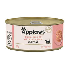 APPLAWS TIN CAT FOOD TUNA & SALMON 70 GRAM