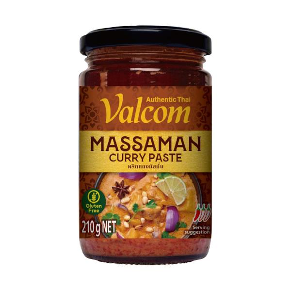 VALCOM MASSAMAN CURRY PASTE 210G