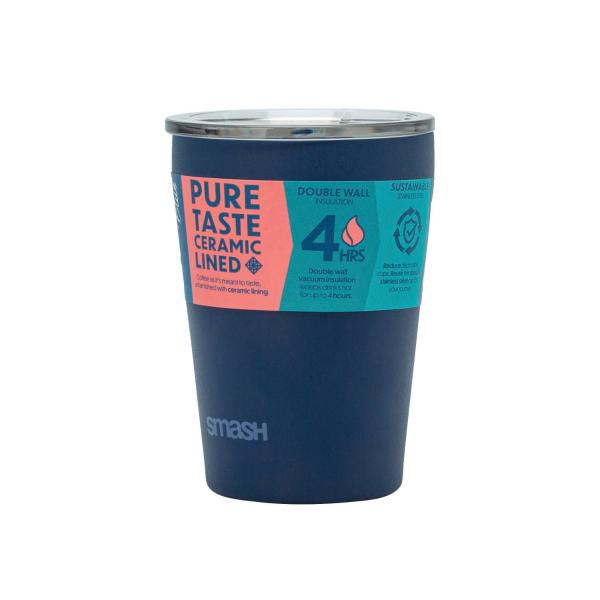SMASH BLUE CERAMIC BARISTA CUP